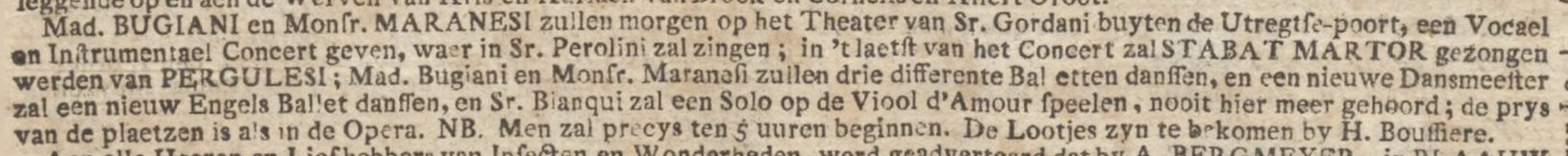 Amsterdamse courant 05-10-1756-STABAT MATER