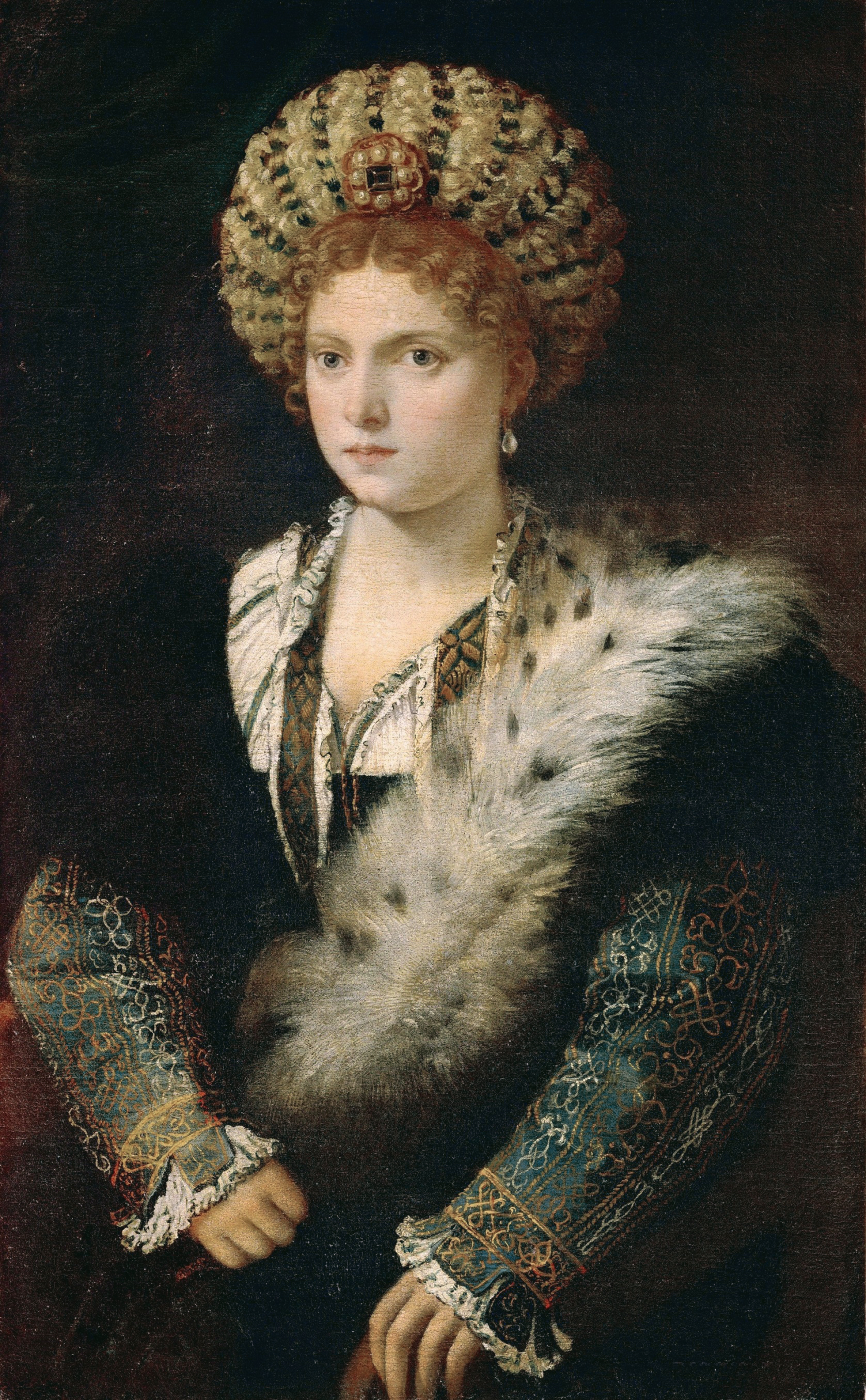 Tizian - Isabella d&#39;Este